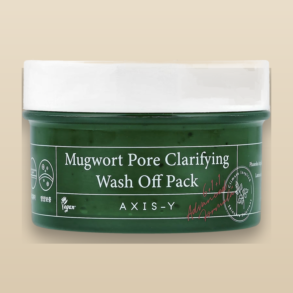 Axis-Y Mugwort Pore Clarifying Wash Off Pack