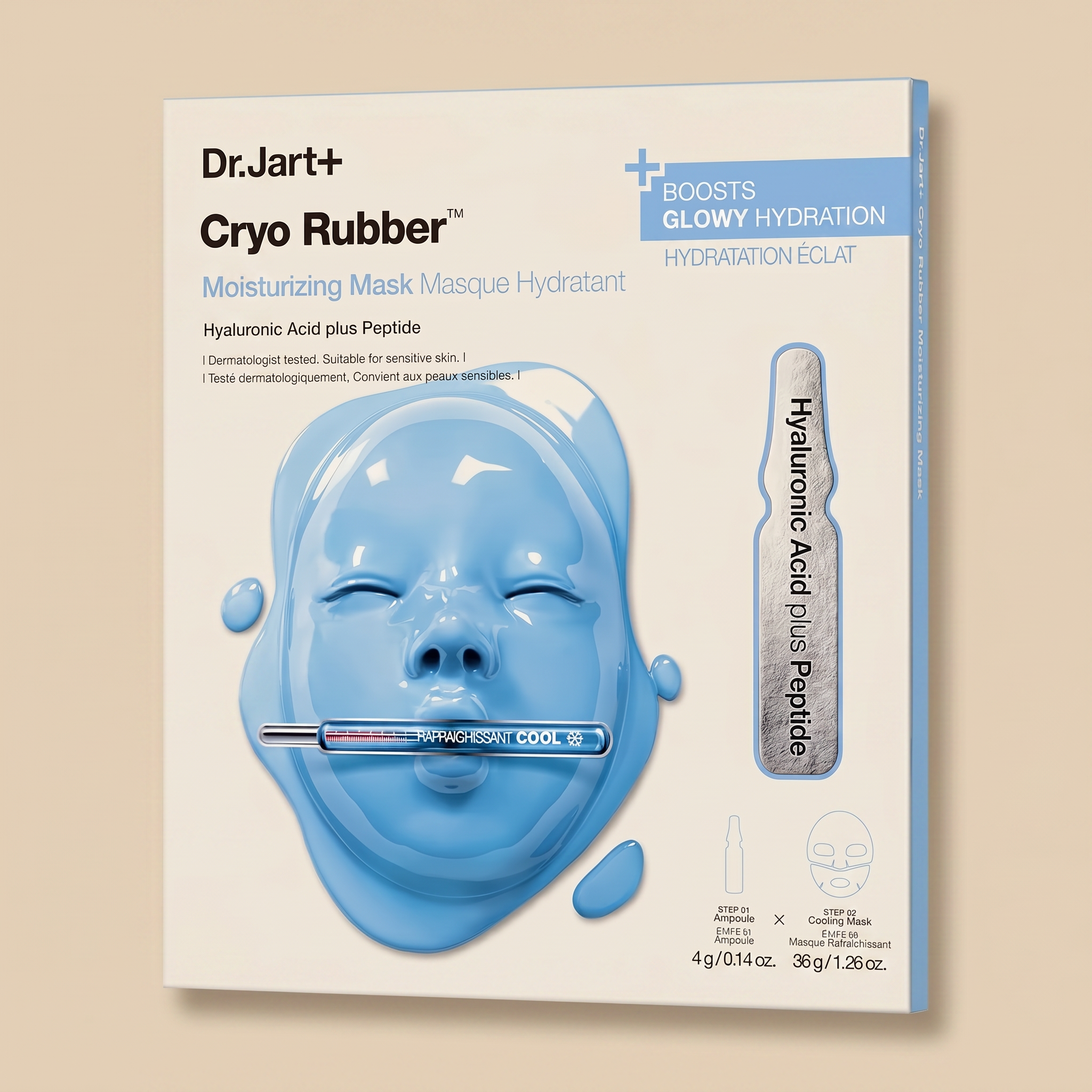 Cryo Rubber Mask with Moisturizing Hyaluronic Acid